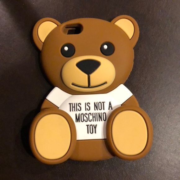 moschino bear iphone case